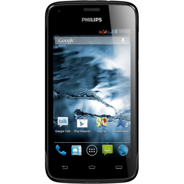 Смартфон Philips Xenium W3568 (Black)