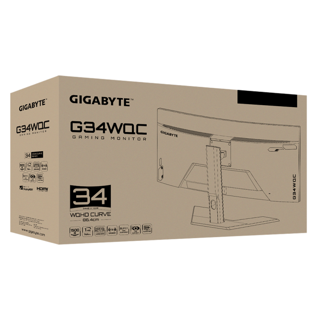 Gigabyte G34WQC