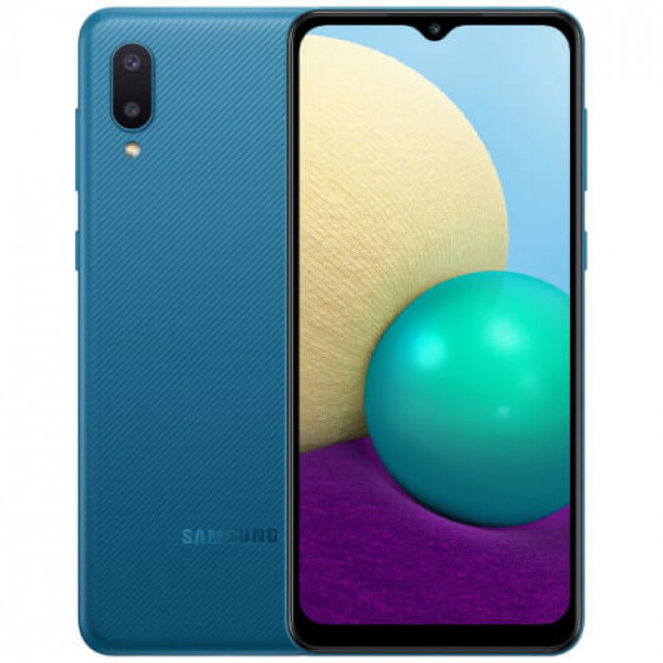 Смартфон Samsung Galaxy A02 2/32GB Blue (SM-A022GZBB)
