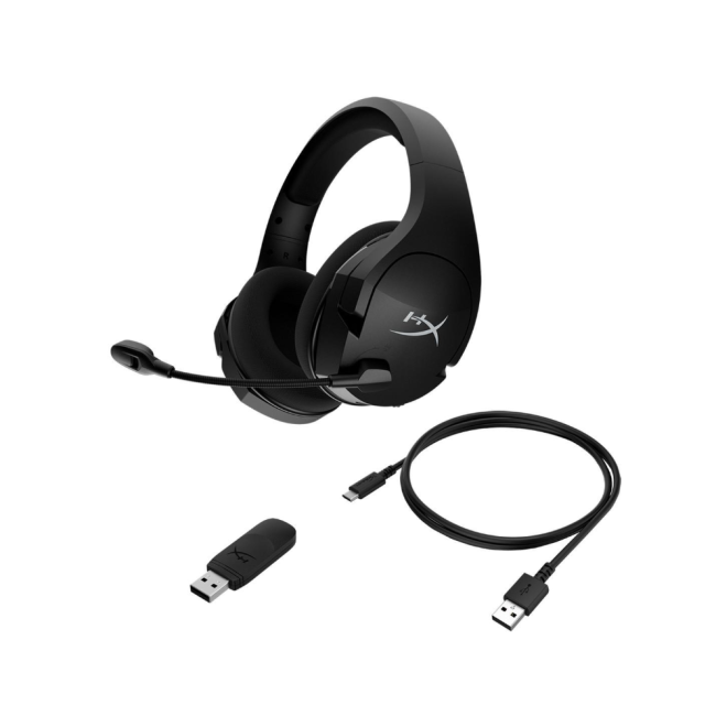 Наушники беспроводные HyperX Cloud Stinger Core Wireless Gaming Headset + 7.1 (HHSS1C-BA-BK, 4P4F0AA)