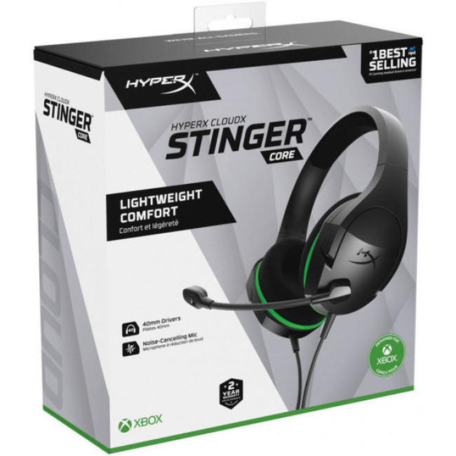 Наушники HyperX Cloud Stinger Core for Xbox One (HX-HSCSCX-BK, 4P5J9AA)