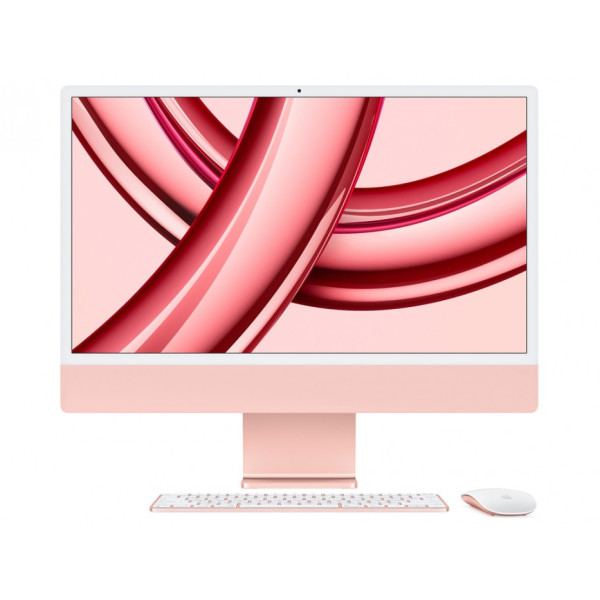 Apple iMac 24 M3 2023 Pink (MQRD3) - сучасний комп'ютер у рожевому кольорі, доступний у нашому інтернет-магазині.