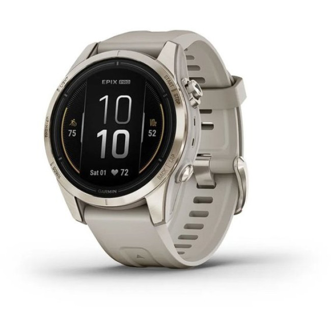 Garmin Epix Pro Gen 2 Sapphire 42mm Soft Gold w. Light S. Band (010-02802-10/11)