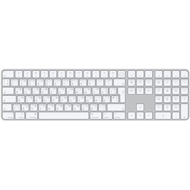 Клавиатура с Touch ID и цифровой клавишей для Mac с Apple silicon Apple Magic Keyboard with Touch ID and Numeric Keypad for Mac models with Apple silicon (MK2C3)