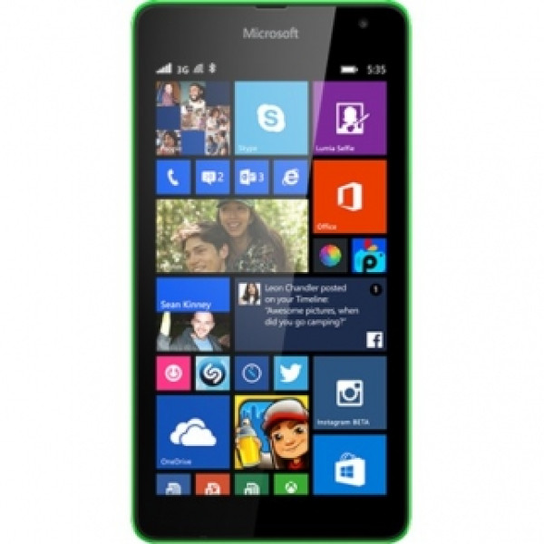 Смартфон Microsoft Lumia 535 Dual Sim (Bright Green)