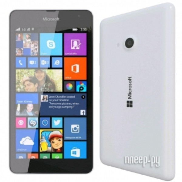 Смартфон Microsoft Lumia 535 Dual Sim (White)