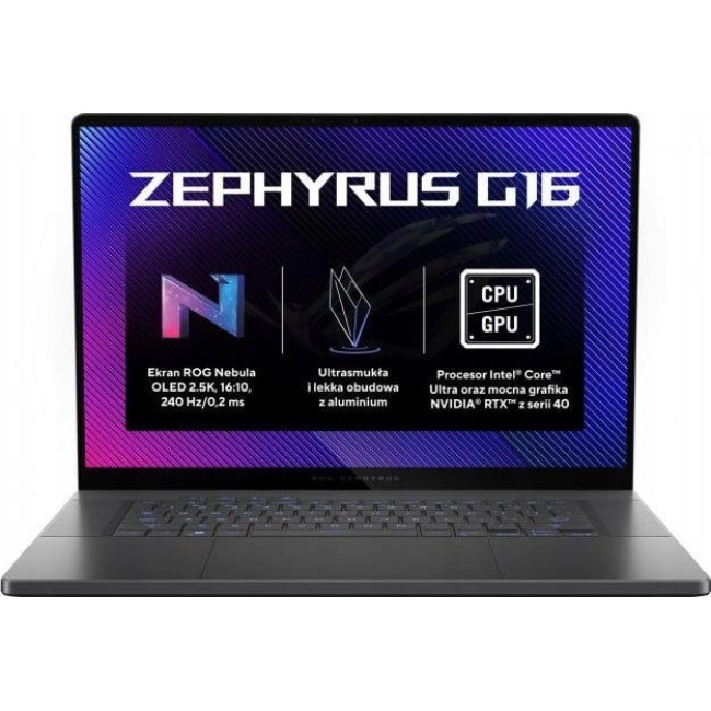 Ноутбук Asus ROG Zephyrus G16 2024 GU605MY (GU605MY-QR058X) Custom 2TB + 4TB