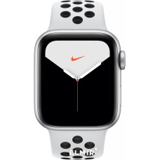Apple Watch Nike Series 5 GPS 40mm Silver Aluminum w. Silver Aluminum (MX3R2)