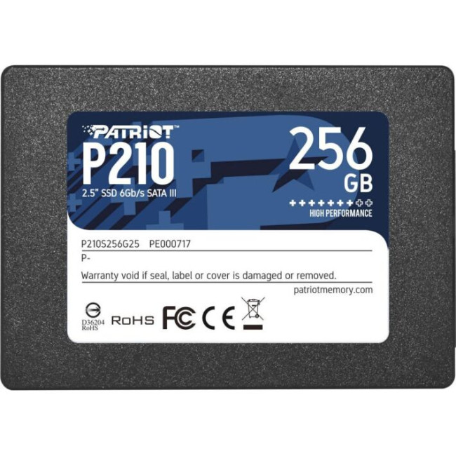 PATRIOT P210 256 GB (P210S256G25)