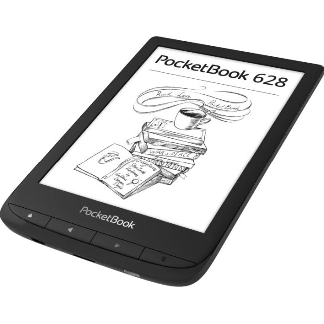 Электронная книга PocketBook 628 Touch Lux 5 Ink Black (PB628-P-CIS)