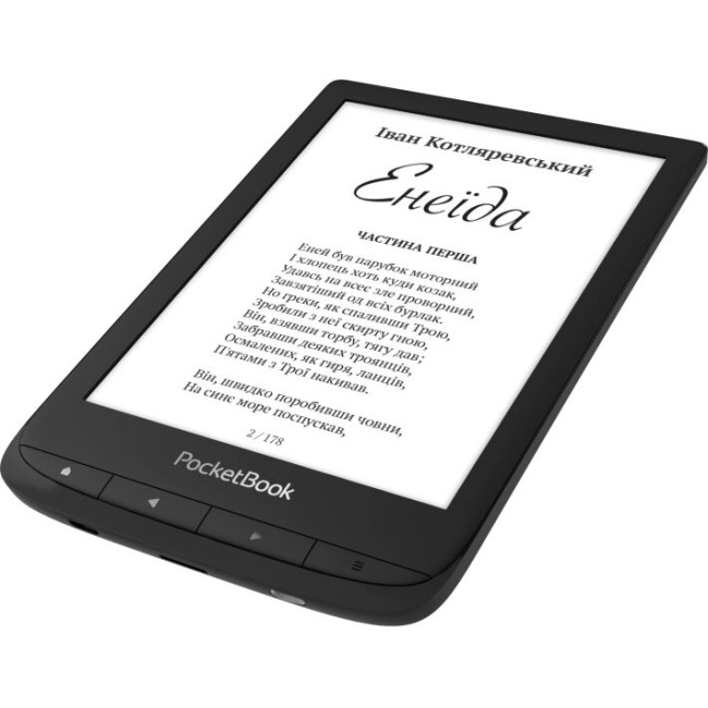 Электронная книга PocketBook 628 Touch Lux 5 Ink Black (PB628-P-CIS)