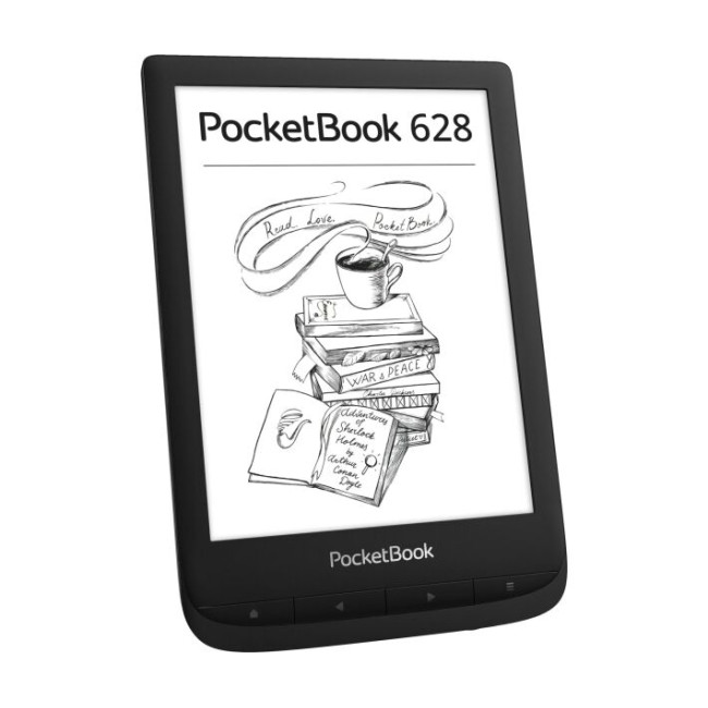 Электронная книга PocketBook 628 Touch Lux 5 Ink Black (PB628-P-CIS)