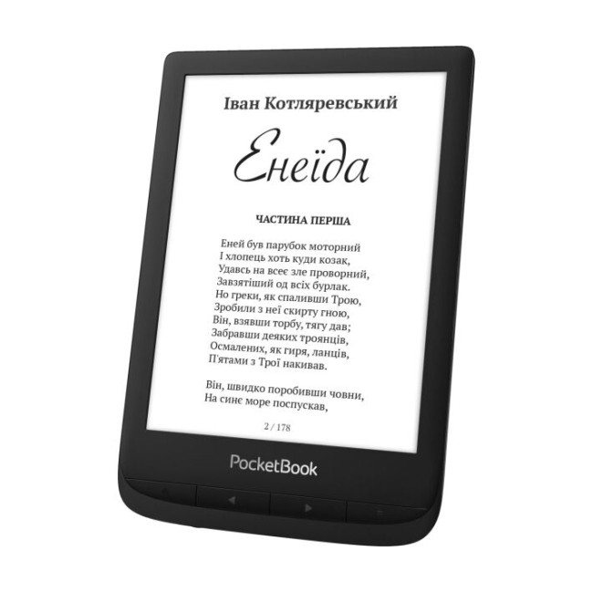 Электронная книга PocketBook 628 Touch Lux 5 Ink Black (PB628-P-CIS)