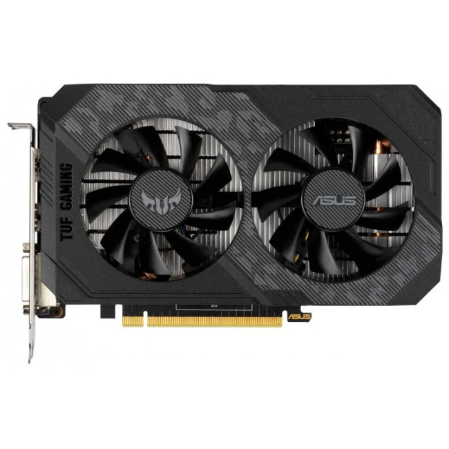 Видеокарта ASUS GeForce GTX1650 4096Mb TUF D6 P GAMING (TUF-GTX1650-4GD6-P-GAMING)