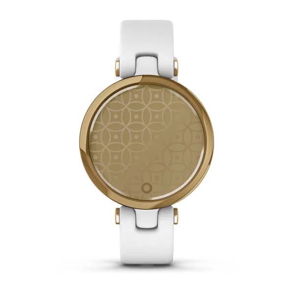 Garmin Lily Classic Edition - Light Gold Bezel w. White Case and Italian L. Band (010-02384-B3/A3)