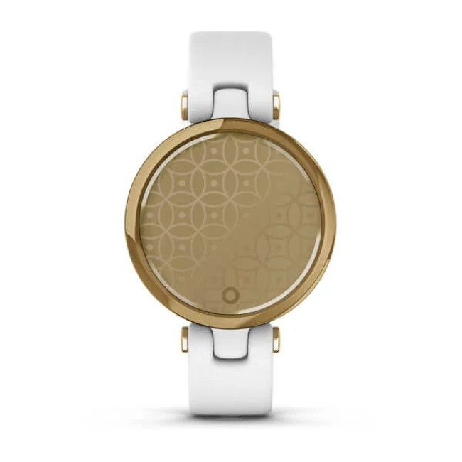 Garmin Lily Classic Edition - Light Gold Bezel w. White Case and Italian L. Band (010-02384-B3/A3)