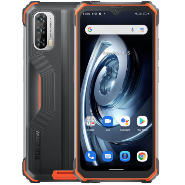 Смаpтфон Blackview BV7100 6/128GB Mecha Orange