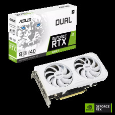Видеокарт Asus GeForce RTX 3060 Ti Dual 8192MB (DUAL-RTX3060TI-8GD6X-WHITE)