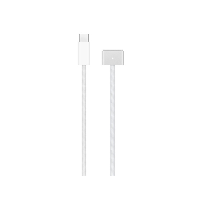 Кабель для зарядки ноутбуков USB Type-C Apple USB-C to MagSafe 3 Cable 2m Silver (MLYV3)