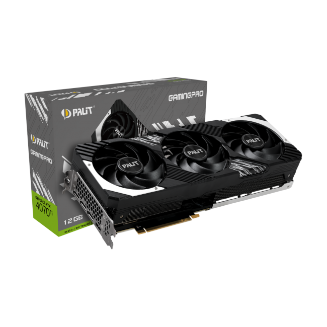 Видеокарта Palit GeForce RTX 4070 Ti GamingPro (NED407T019K9-1043A)