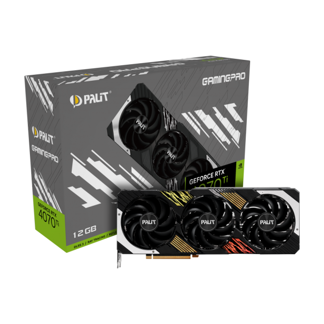 Видеокарта Palit GeForce RTX 4070 Ti GamingPro (NED407T019K9-1043A)