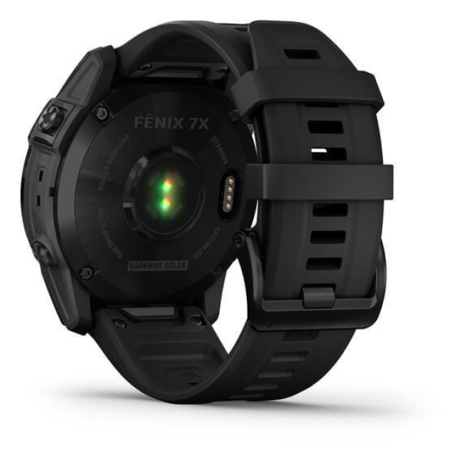 Garmin Fenix 7X Sapphire S. Black DLC Titanium w. Black Band (010-02541-22/23)