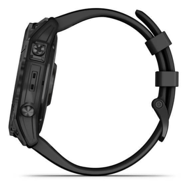 Garmin Fenix 7X Sapphire S. Black DLC Titanium w. Black Band (010-02541-22/23)