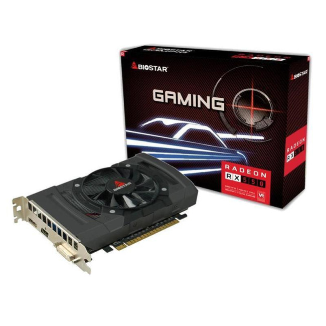 Biostar Radeon RX 550 2GB DDR5 128 Bit (RX550-2GB)