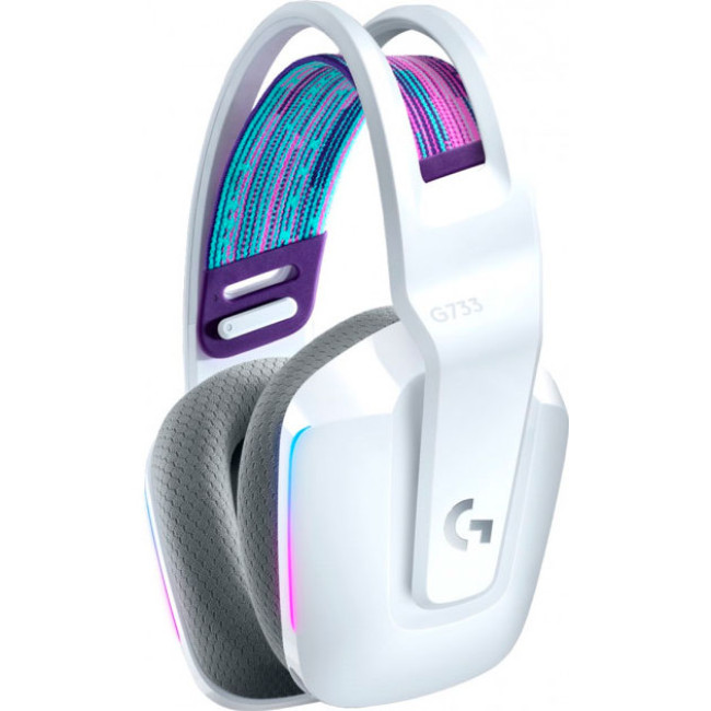 Наушники Logitech G733 LIGHTSPEED Wireless RGB WHITE (981-000883)