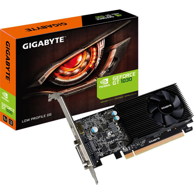 Видеокарта Gigabyte GT 1030 Low Profile 2G (GV-N1030D5-2GL)