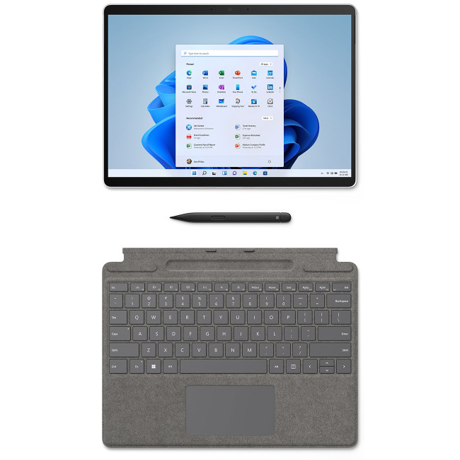 Планшет Microsoft Surface Pro X Platinum 13 (E7F-00001)