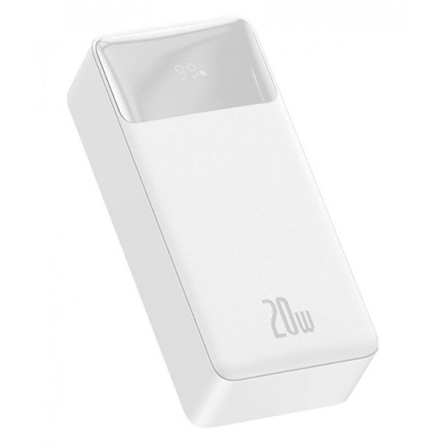 Powerbank Baseus Bipow Digital Display 30000mAh 20W White (PPDML-N02)