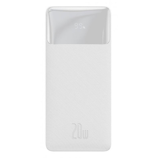 Powerbank Baseus Bipow Digital Display 30000mAh 20W White (PPDML-N02)