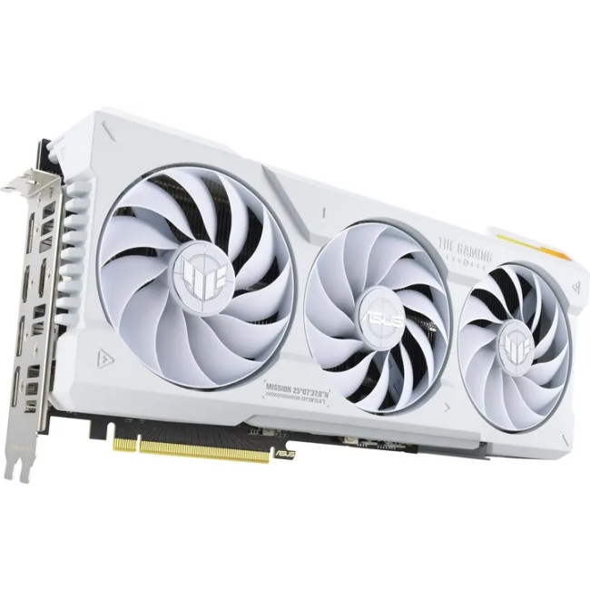 Видеокарта Asus GeForce RTX4070Ti SUPER 16Gb TUF OC WHITE GAMING (TUF-RTX4070TIS-O16G-WHITE-GAMING)