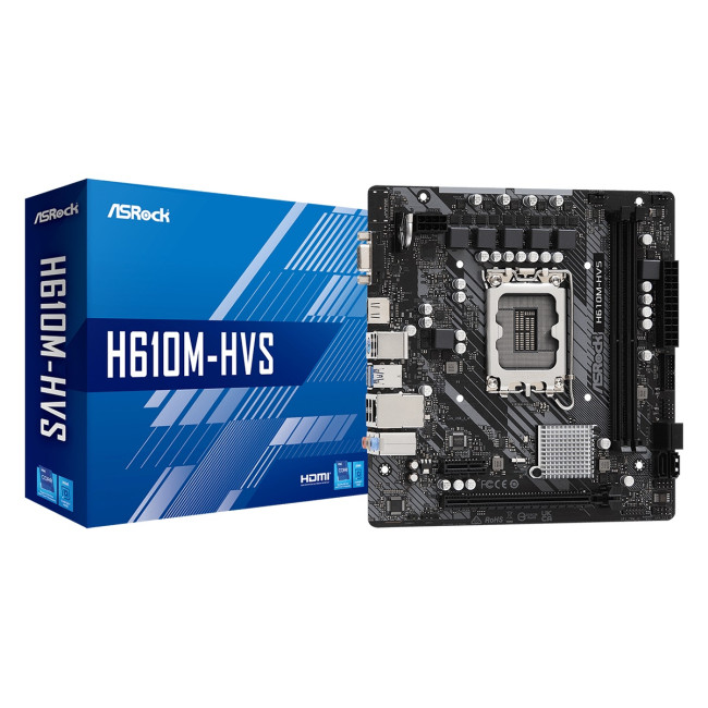 Материнська плата ASRock H610M-HVS Socket 1700