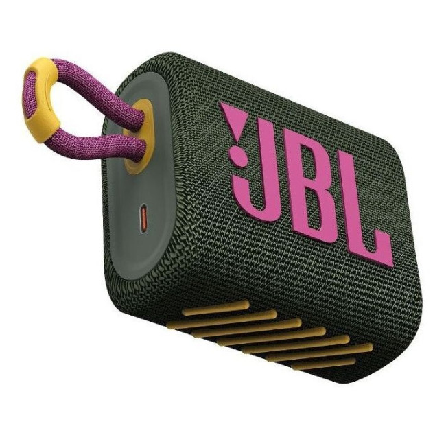 Портативная колонка JBL GO 3 Green (JBLGO3GRN)