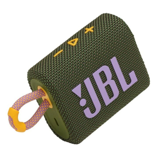 Портативная колонка JBL GO 3 Green (JBLGO3GRN)