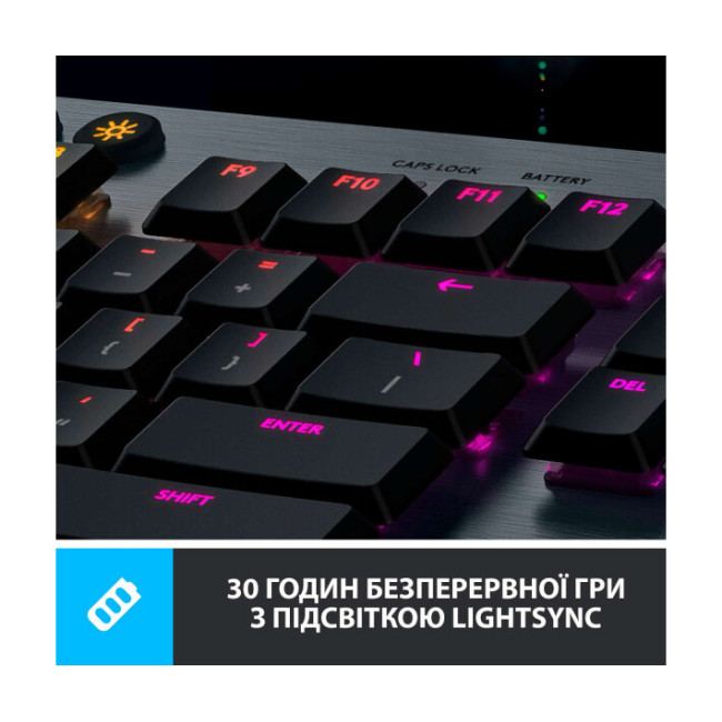 Клавиатура Logitech G915 Tactile Black (920-008910)