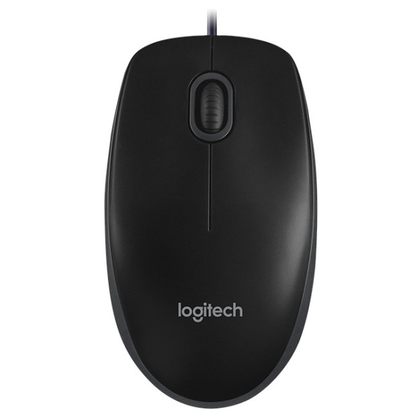 Мышь Logitech B100 Optical Mouse Black (910-003357)