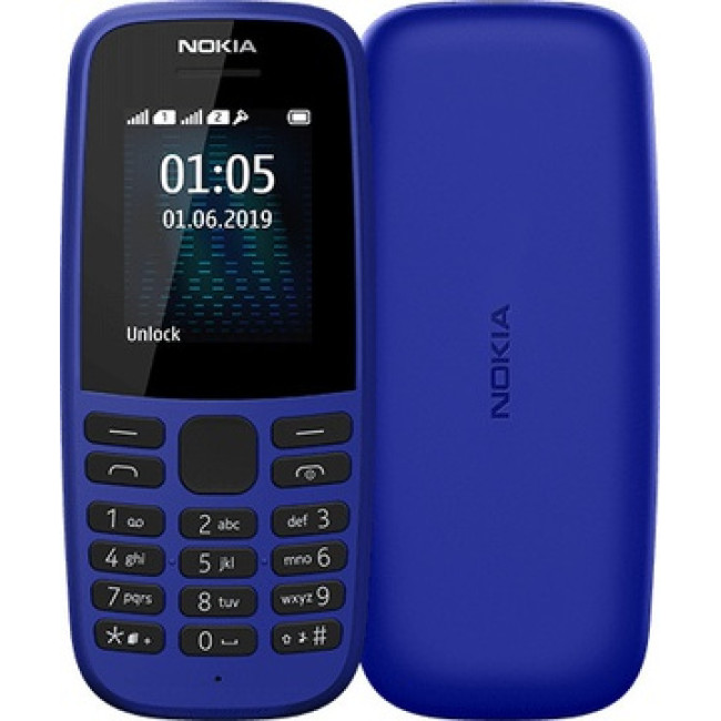 Мобільний телефон Nokia 105 DS 2019 (16KIGL01A01) (UA)