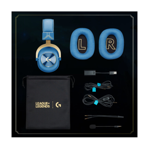 Logitech G PRO X Gaming Headset League of Legends Edition (981-001106)