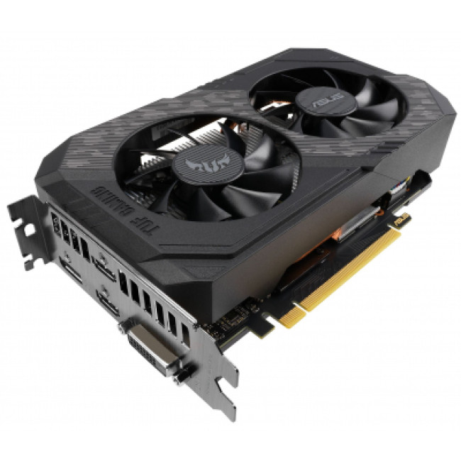 Видеокарта ASUS GeForce GTX1660 Ti 6144Mb TUF OC EVO GAMING (TUF-GTX1660TI-O6G-EVO-GAMING)