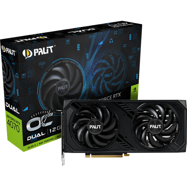 Palit GeForce RTX 4070 Dual OC (NED4070S19K9-1047D)