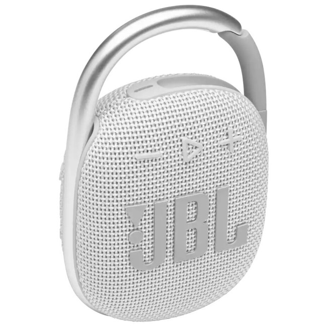 Портативная Bluetooth-колонка JBL Clip 4 Eco White (JBLCLIP4ECOWHT)