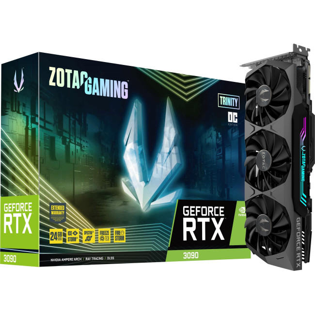 Видеокарта Zotac GAMING GeForce RTX 3090 Trinity OC (ZT-A30900J-10P)