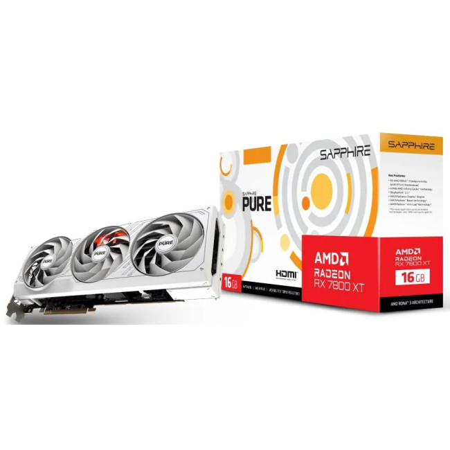 Sapphire Radeon RX 7800 XT 16GB PURE (11330-03-20G)