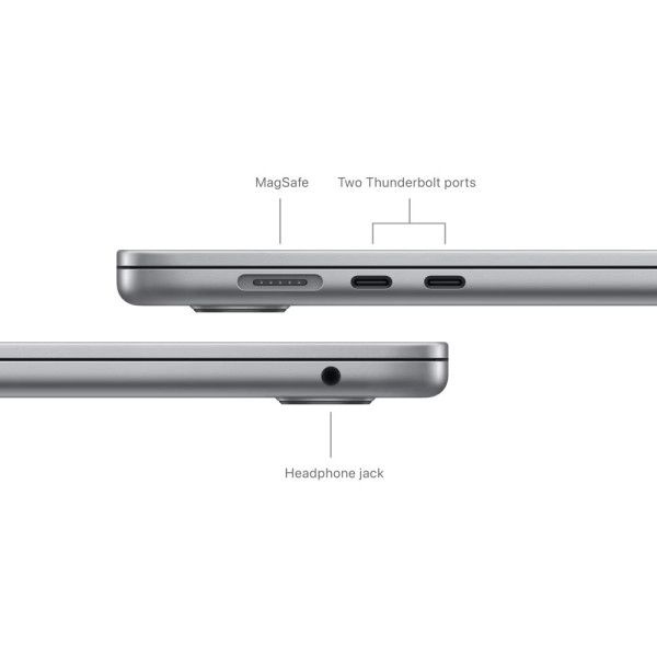 Apple MacBook Air 15" M3 2024 Space Gray (MRYN3)