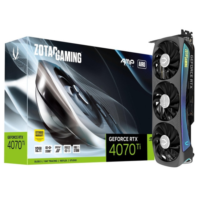 Zotac GAMING GeForce RTX 4070 Ti AMP AIRO (ZT-D40710F-10P)