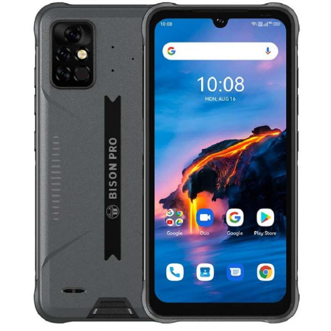 Смаpтфон UMIDIGI Bison Pro 8/128GB Storm Grey