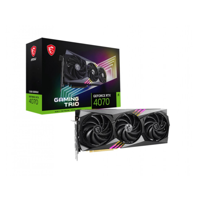 MSI GeForce RTX4070 12Gb GAMING TRIO (RTX 4070 GAMING TRIO 12G)